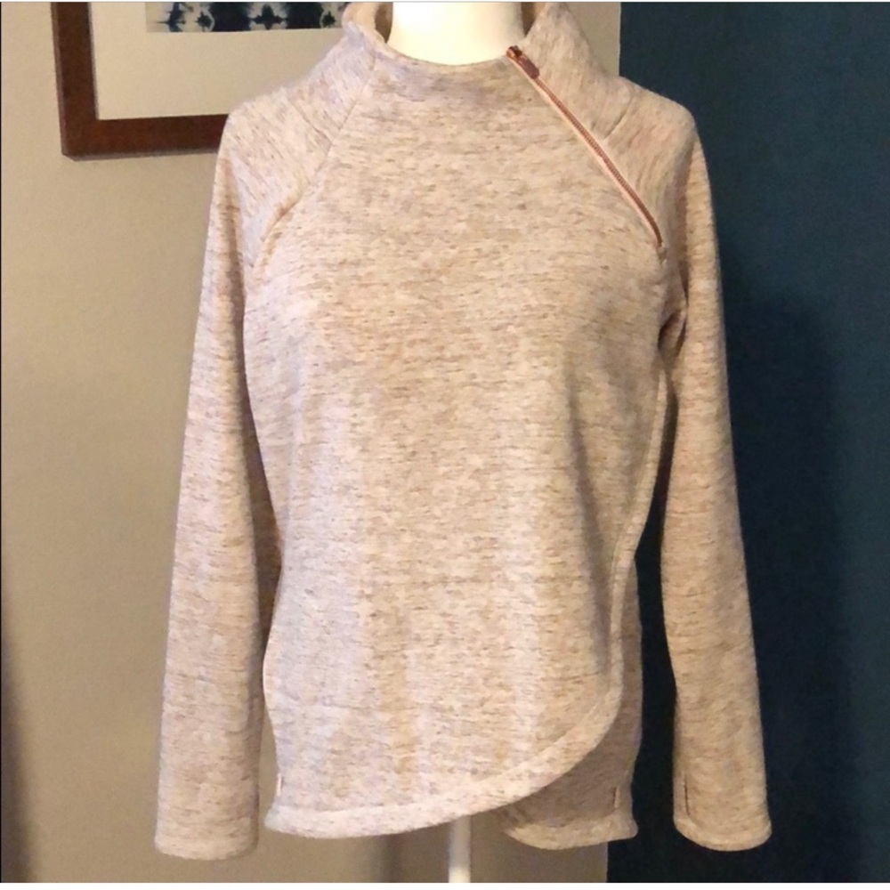 Athleta sweatshirt with zippered neck